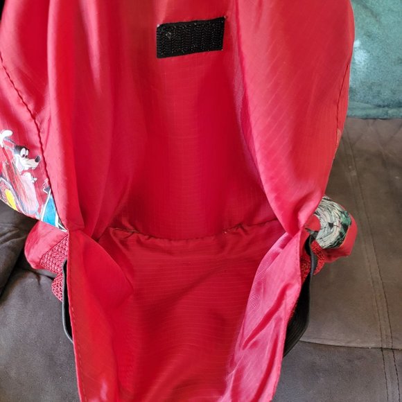 Disneyland California Adventure 2005 Red Darwstring Lightweight Backpack